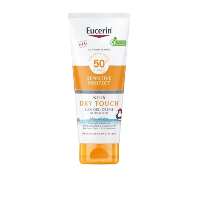 Eucerin kids dry touch gel cream spf50+ 200 ml
