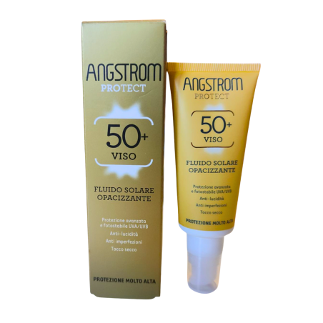 Angstrom fluido viso opacizzante 50+ 40 ml