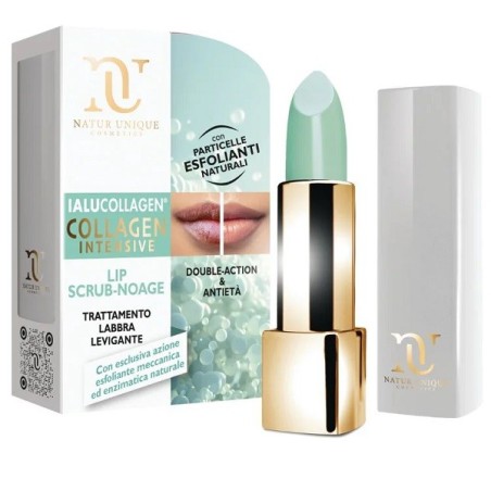 Natur unique ialucollagen collagen intensive lip scrub no age
