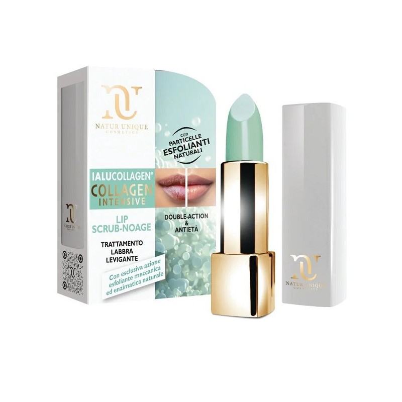 Natur unique ialucollagen collagen intensive lip scrub no age