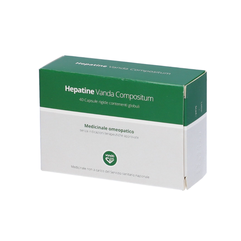 Hepatine vanda compositum 40 capsule 450 mg granuli in capsule rigide