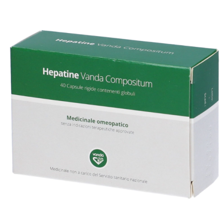 Hepatine vanda compositum 40 capsule 450 mg granuli in capsule rigide