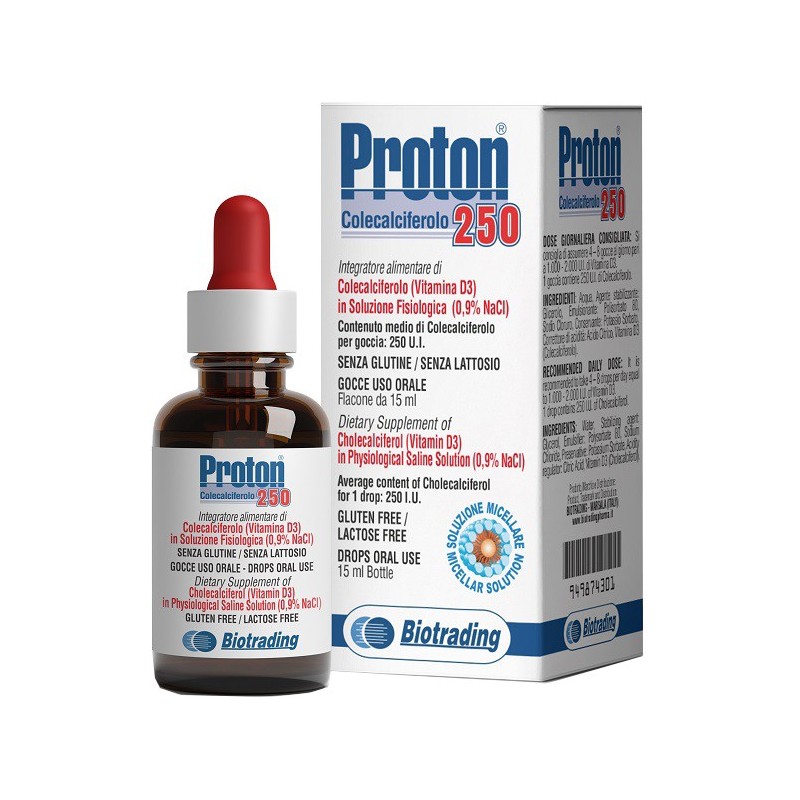 Proton 250 gocce 15 ml Proton 250 gocce 15 ml