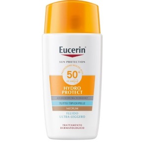 Eucerin fluido ultra leggero tinted spf50+ 50 ml