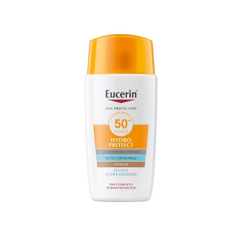 Eucerin fluido ultra leggero tinted spf50+ 50 ml Eucerin fluido ultra leggero tinted spf50+ 50 ml