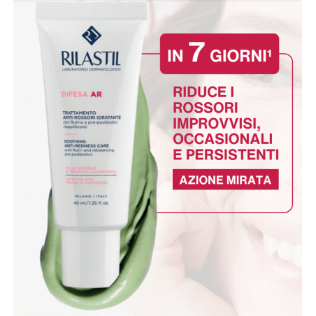 Rilastil difesa trattamento anti rossori idratante 40 ml