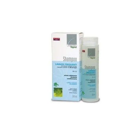 Maxhair vegetal shampoo lavaggi frequenti 200 ml