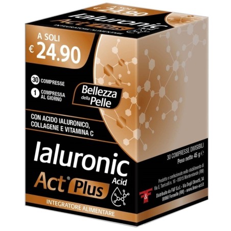 Ialuronic acid act plus 30 compresse divisibili