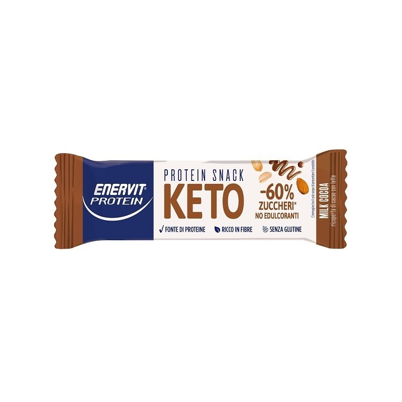 Enervit protein snack keto milk cocoa 35 g Enervit protein snack keto milk cocoa 35 g