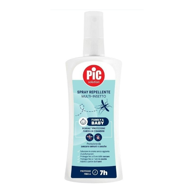 Pic baby&family spray repellente