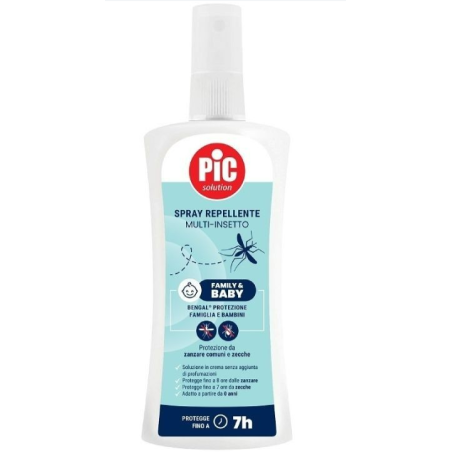 Pic baby&family spray repellente
