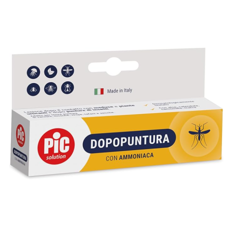 Pic dopopuntura con ammoniaca