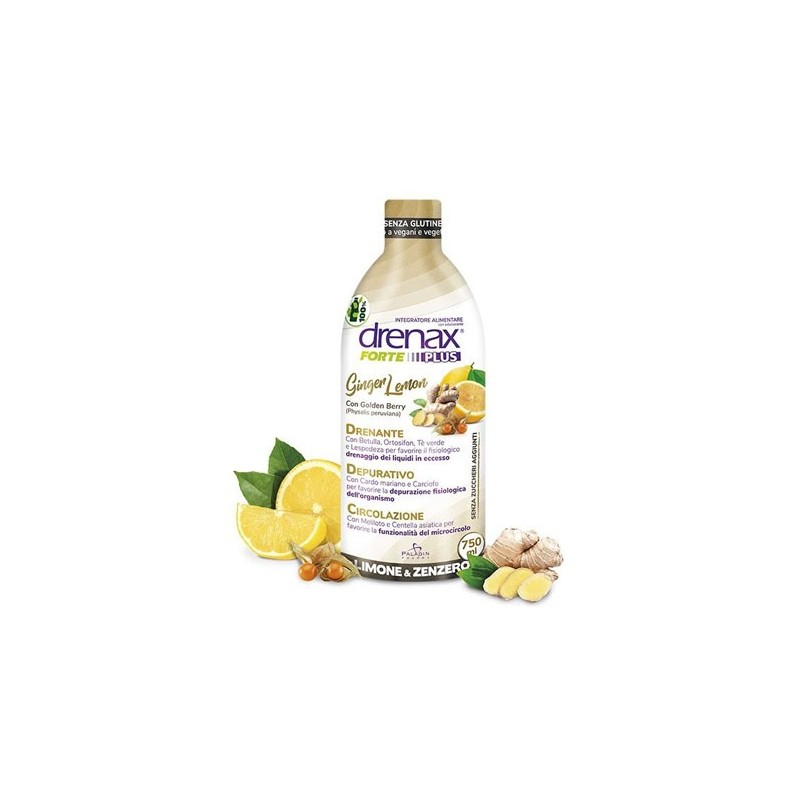 Drenax forte plus ginger lemon 750 ml