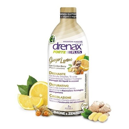 Drenax forte plus ginger lemon 750 ml