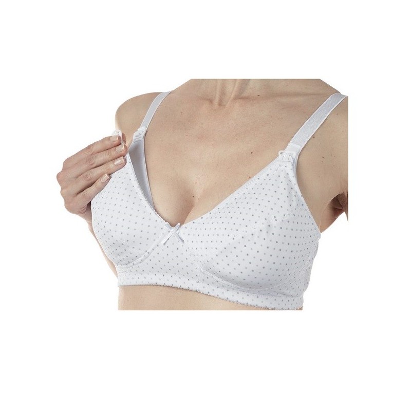 Mammy reggiseno microfibra allattamento white 3d