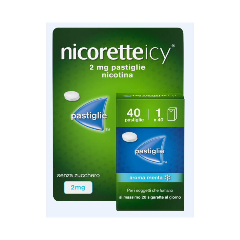Nicoretteicy 40 pastiglie 2 mg