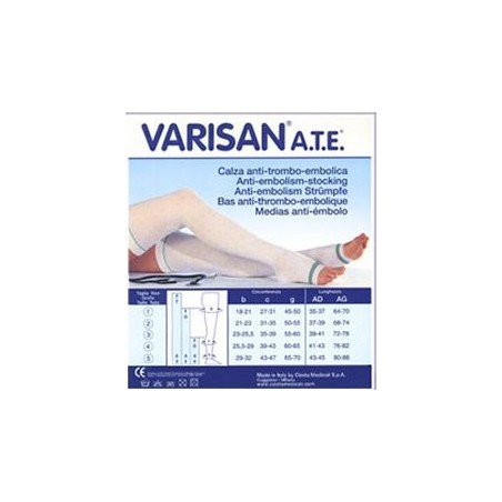 Varisan ate 18mmhg calza coscia ag pa bianco 3
