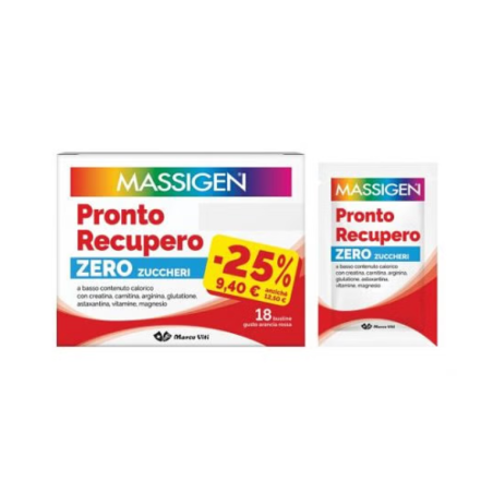 Massigen pronto recupero senza zucchero 18 bustine edizionespeciale 2025