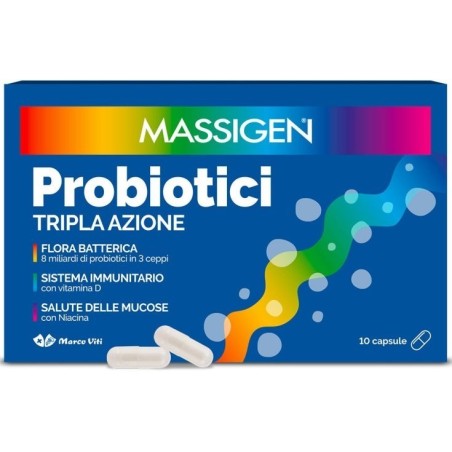 Massigen probiotici 10 capsule 2024