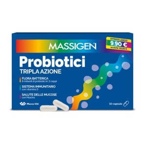 Massigen probiotici 10 capsule 2024