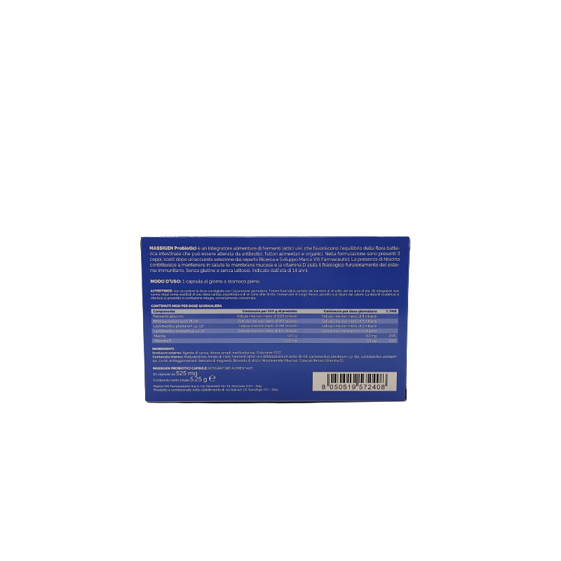 Massigen probiotici 10 capsule 2024