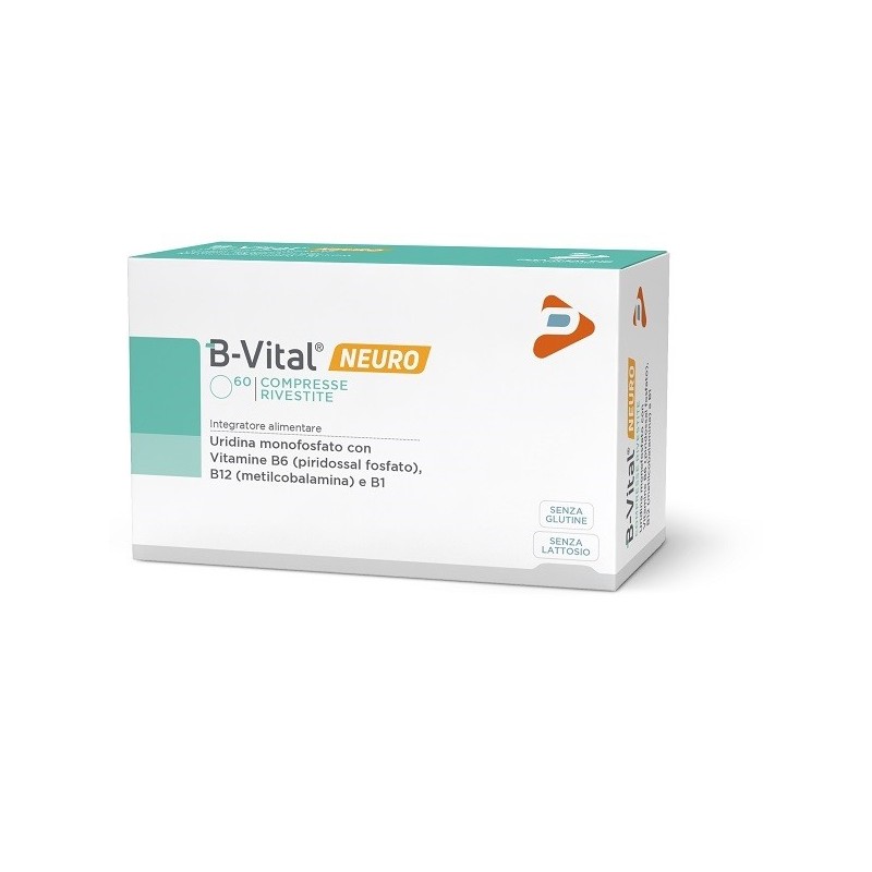 B-vital neuro 60 compresse rivestite estite da 600 mg B-vital neuro 60 compresse rivestite estite da 600 mg