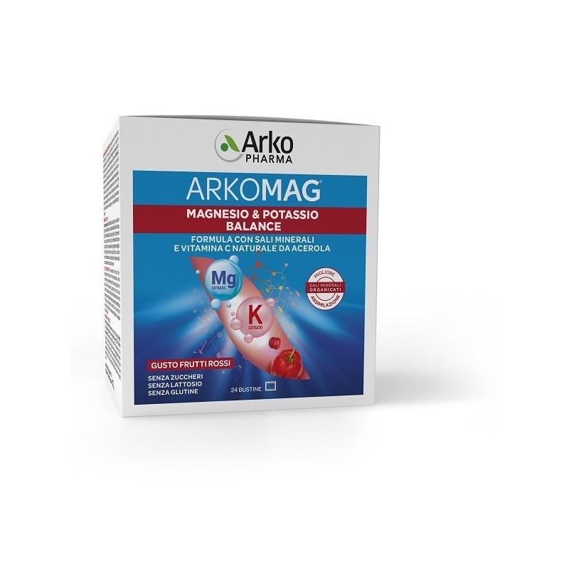 Arkomag magnesio & potassio balance 24 bustine