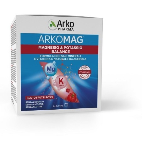 Arkomag magnesio & potassio balance 24 bustine