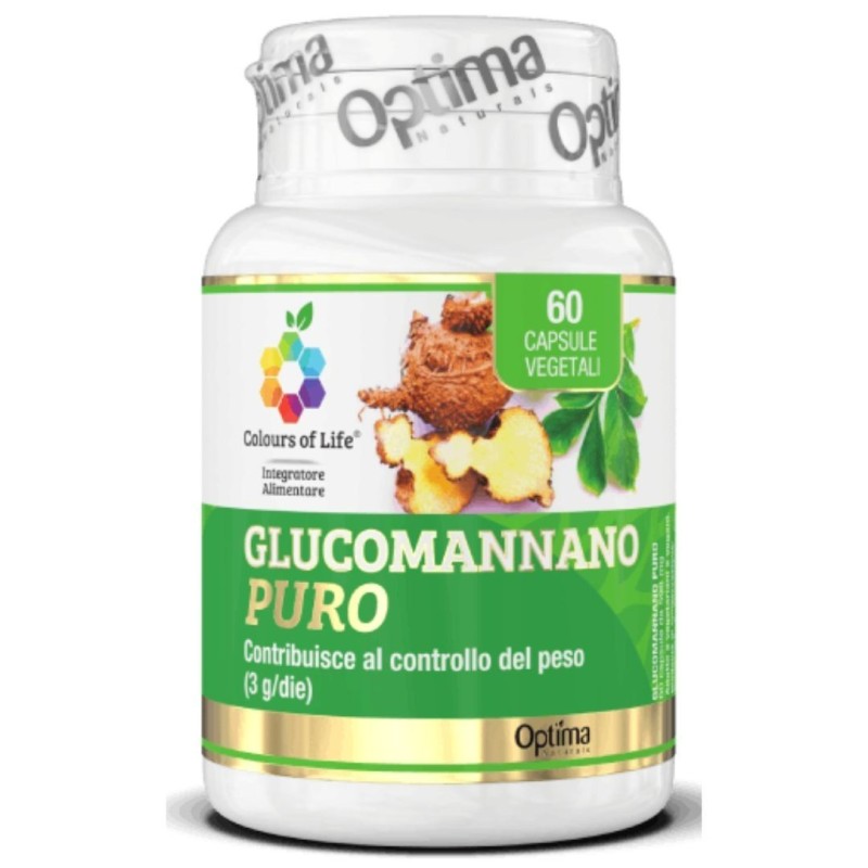 Glucomannano puro 60 capsule Glucomannano puro 60 capsule