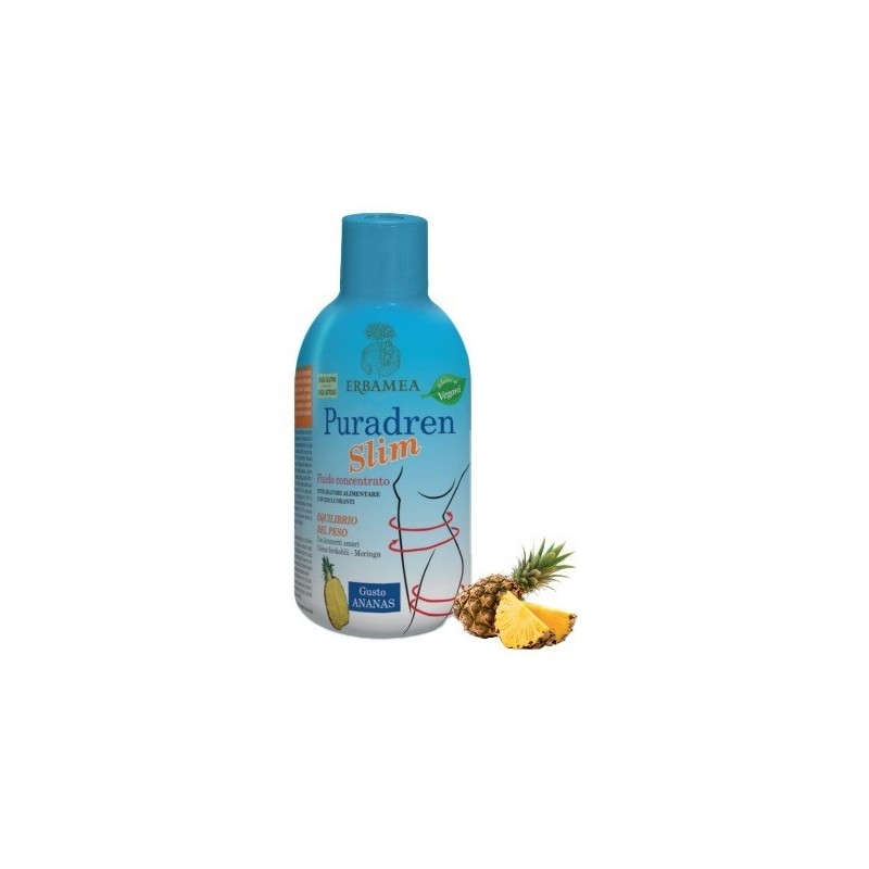 Puradren slim ananas 500 ml Puradren slim ananas 500 ml