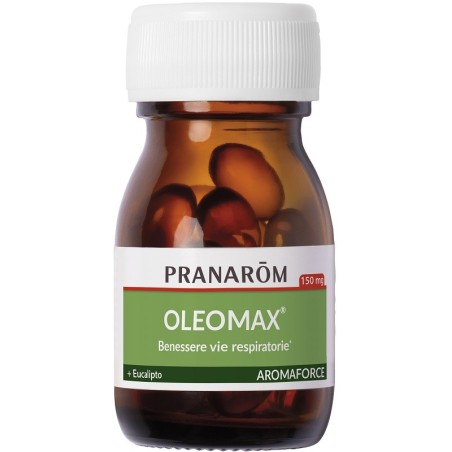 Pranarom oleomax benessere vie respiratorie 15 capsule Pranarom oleomax benessere vie respiratorie 15 capsule