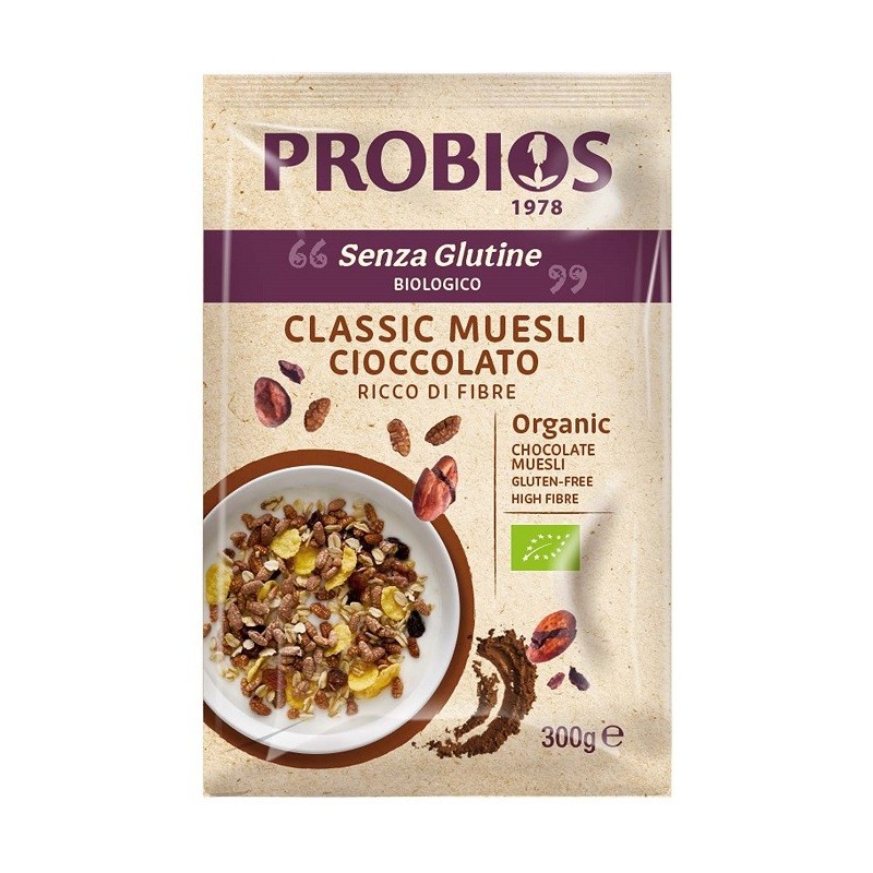 Probios classic muesli cioccolato 300 g
