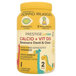 Calcio+vit d3 junior 60 supergelee