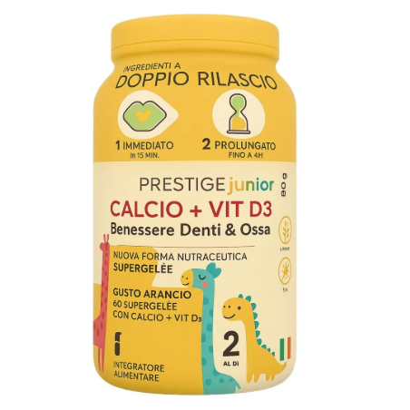 Calcio+vit d3 junior 60 supergelee