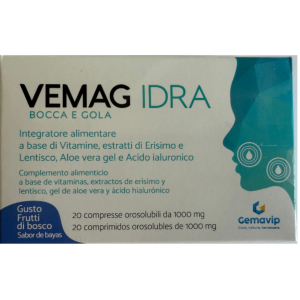 Vemag idra bocca & gola frutti di bosco 20 compresse