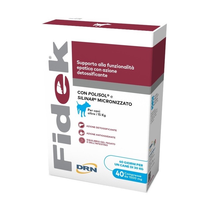 Drn fidek 40 compresse 1,5 g