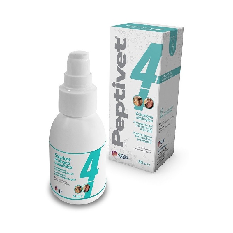Peptivet 4 soluzione otologica 50 ml