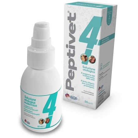 Peptivet 4 soluzione otologica 50 ml