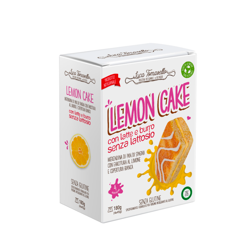 Lemon cake merendina pan di spagna 180 g