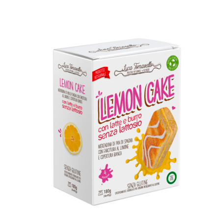 Lemon cake merendina pan di spagna 180 g