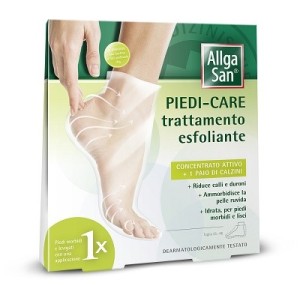 Allgasan piedi care trattamento esfoliante 2 buste monodose