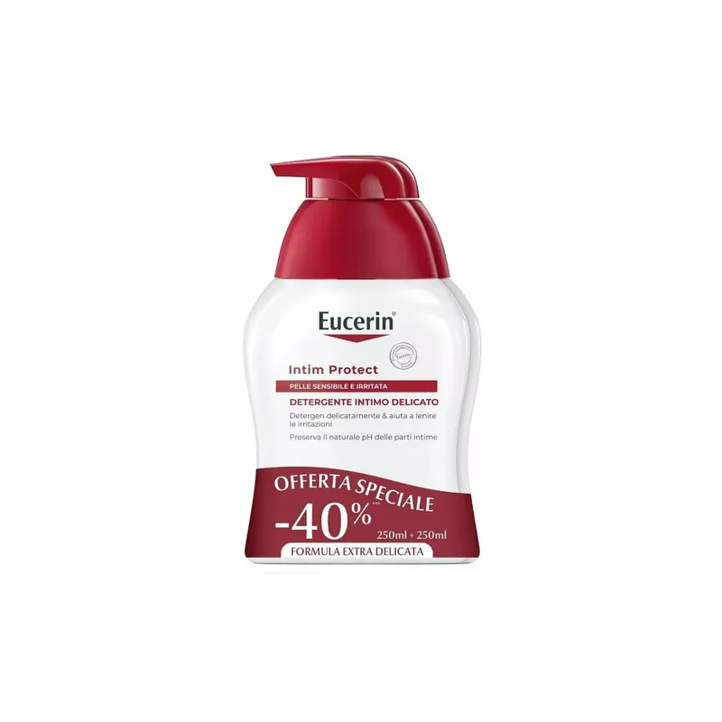 Eucerin bipacco ph5 detergente intimo 250 ml + 250 ml