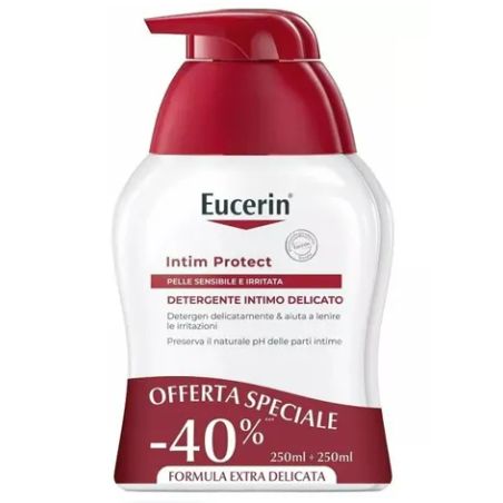 Eucerin bipacco ph5 detergente intimo 250 ml + 250 ml