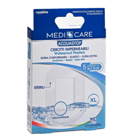 Cerotti pu sterili 7,5x5 5 pezzi