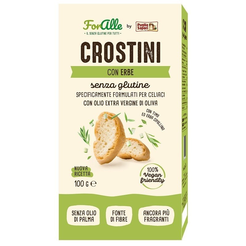 Foralle crostini alle erbe 100 g