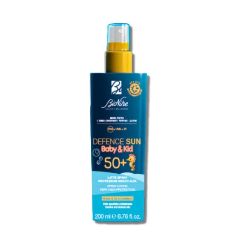 Defence sun 50+ baby&kid latte spray 200 ml Defence sun 50+ baby&kid latte spray 200 ml