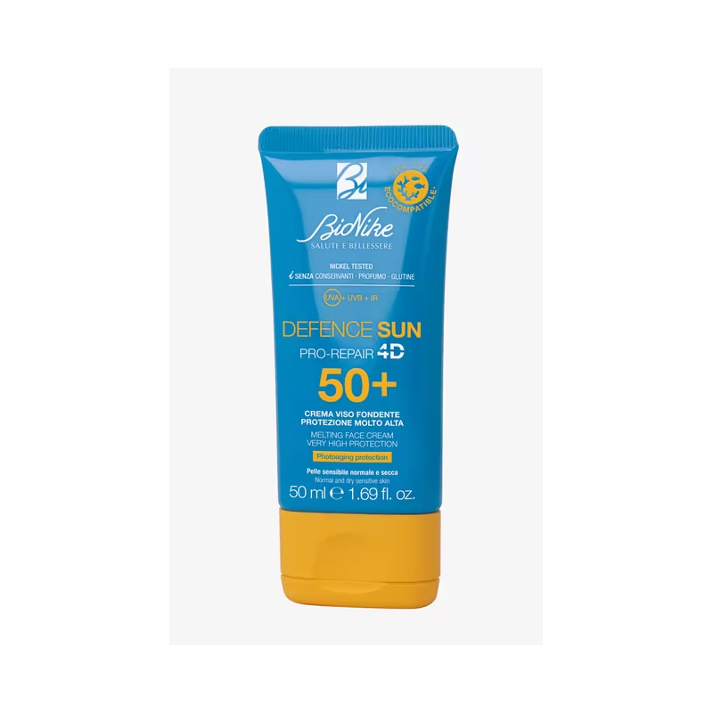 Defence sun 50+ crema viso fondente 50 ml