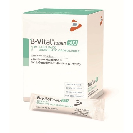 B-vital totale 500 30 stick pack da 1,2 g B-vital totale 500 30 stick pack da 1,2 g