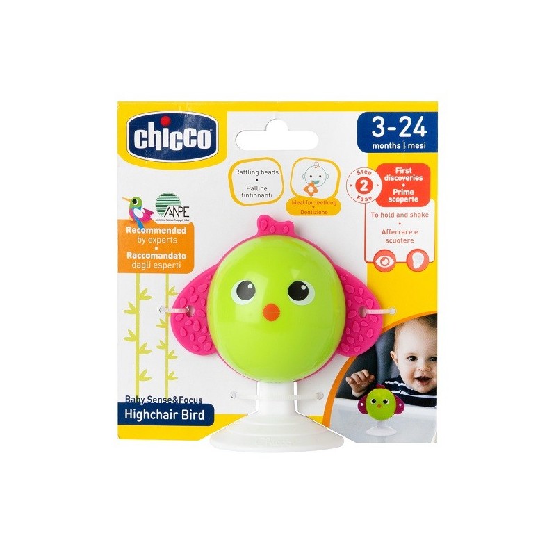 Chicco gioco baby sense&focus gioco seggiolone uccellino Chicco gioco baby sense&focus gioco seggiolone uccellino