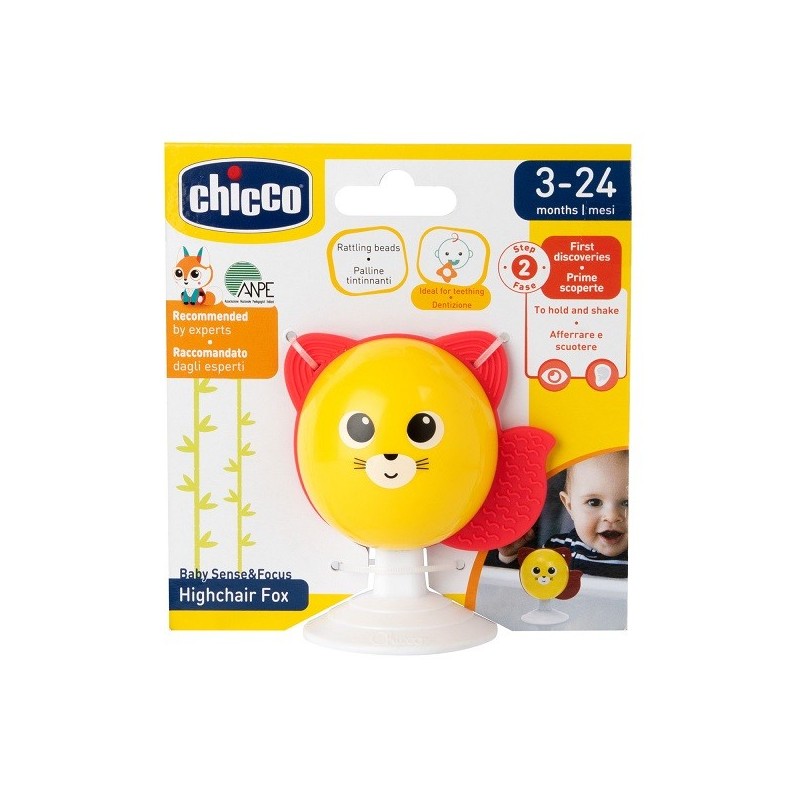 Chicco gioco baby sense&focus gioco seggiolone volpe
